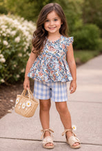 Load image into Gallery viewer, Garden Floral Peplum Set