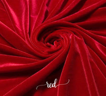 Load image into Gallery viewer, Red Velvet Bell Bottoms