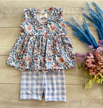 Load image into Gallery viewer, Garden Floral Peplum Set