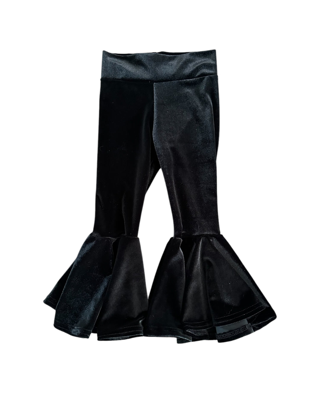 Black Velvet Bell Bottoms
