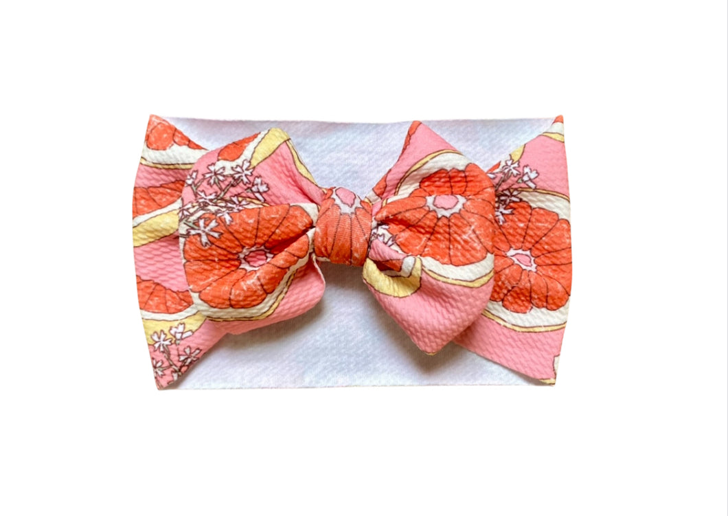 Pink Grapefruit Bow