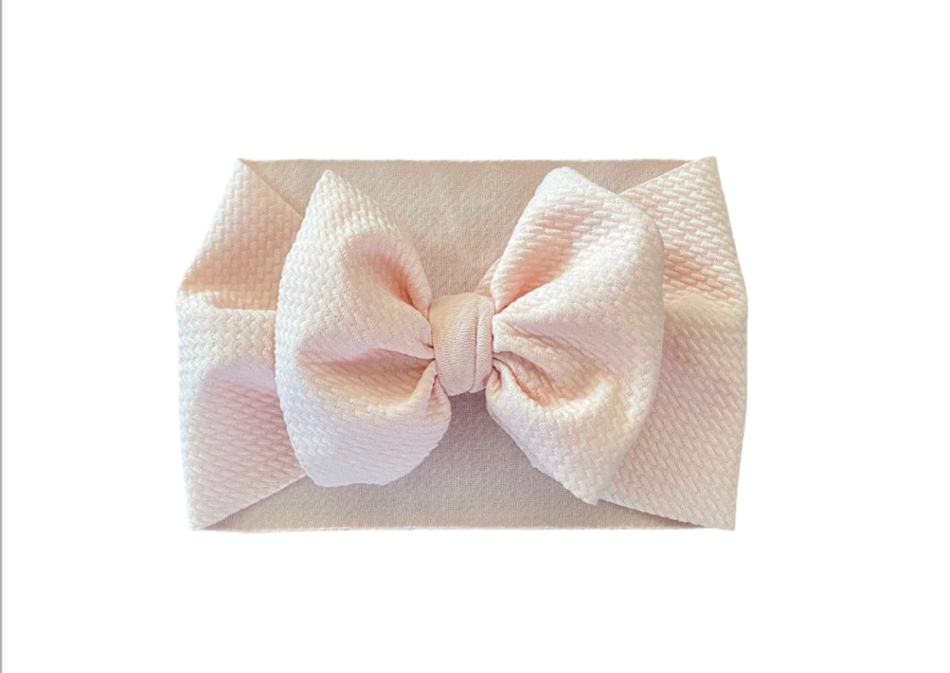 Petal Peach Bow