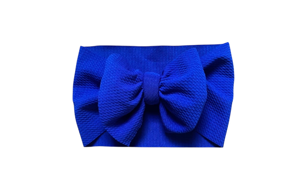 Royal Blue Bow