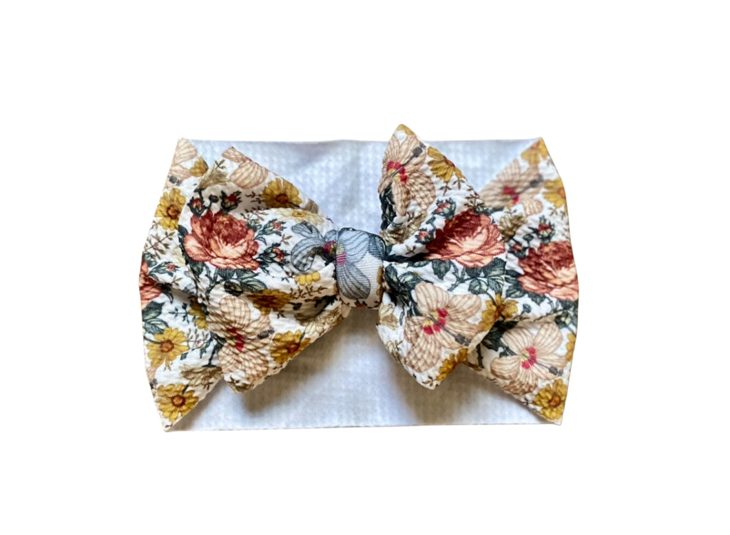 Cottage Bloom Bow