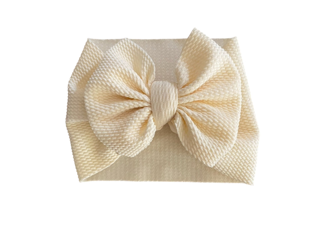 New Cream Bow