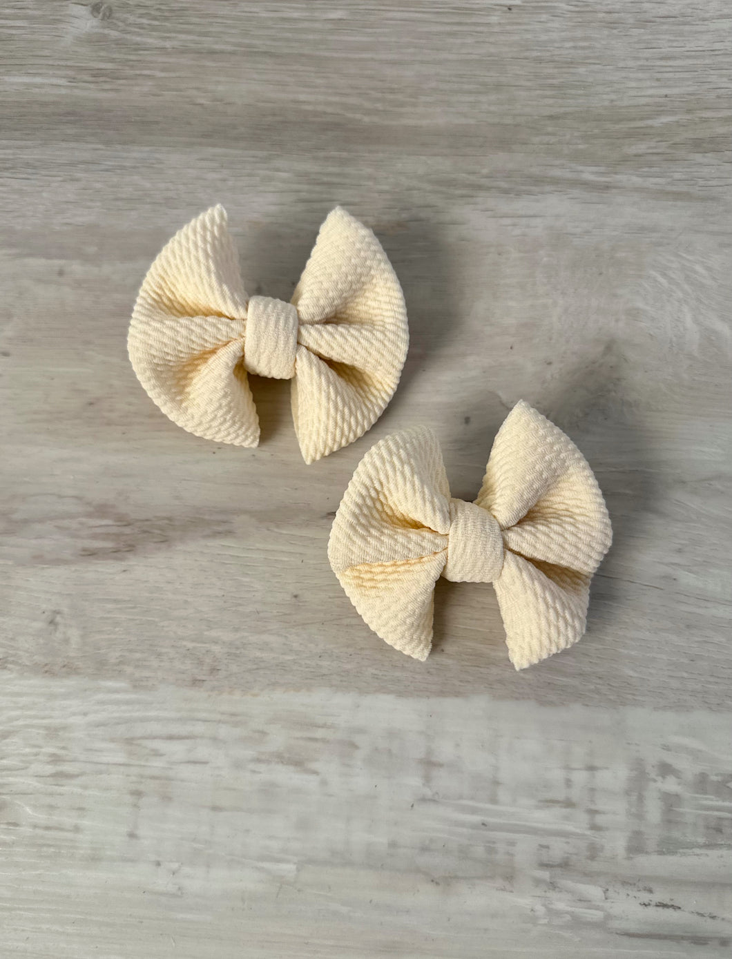 New Cream Piggie Set