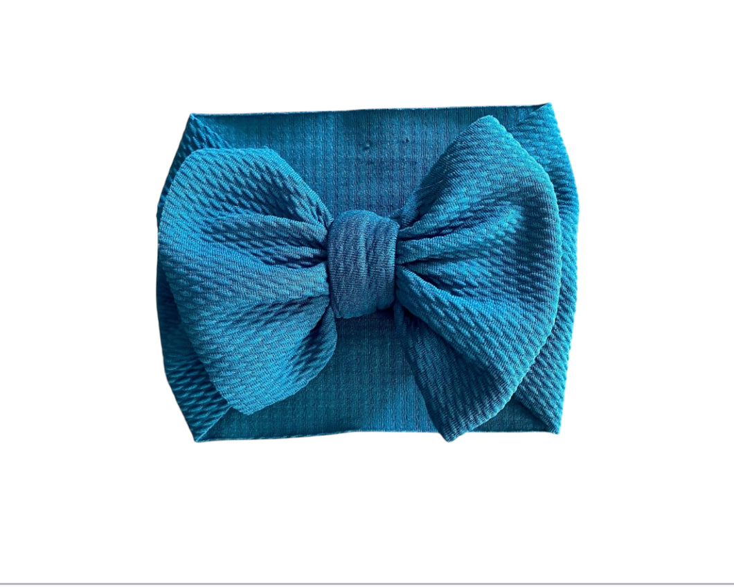 Teal Bow