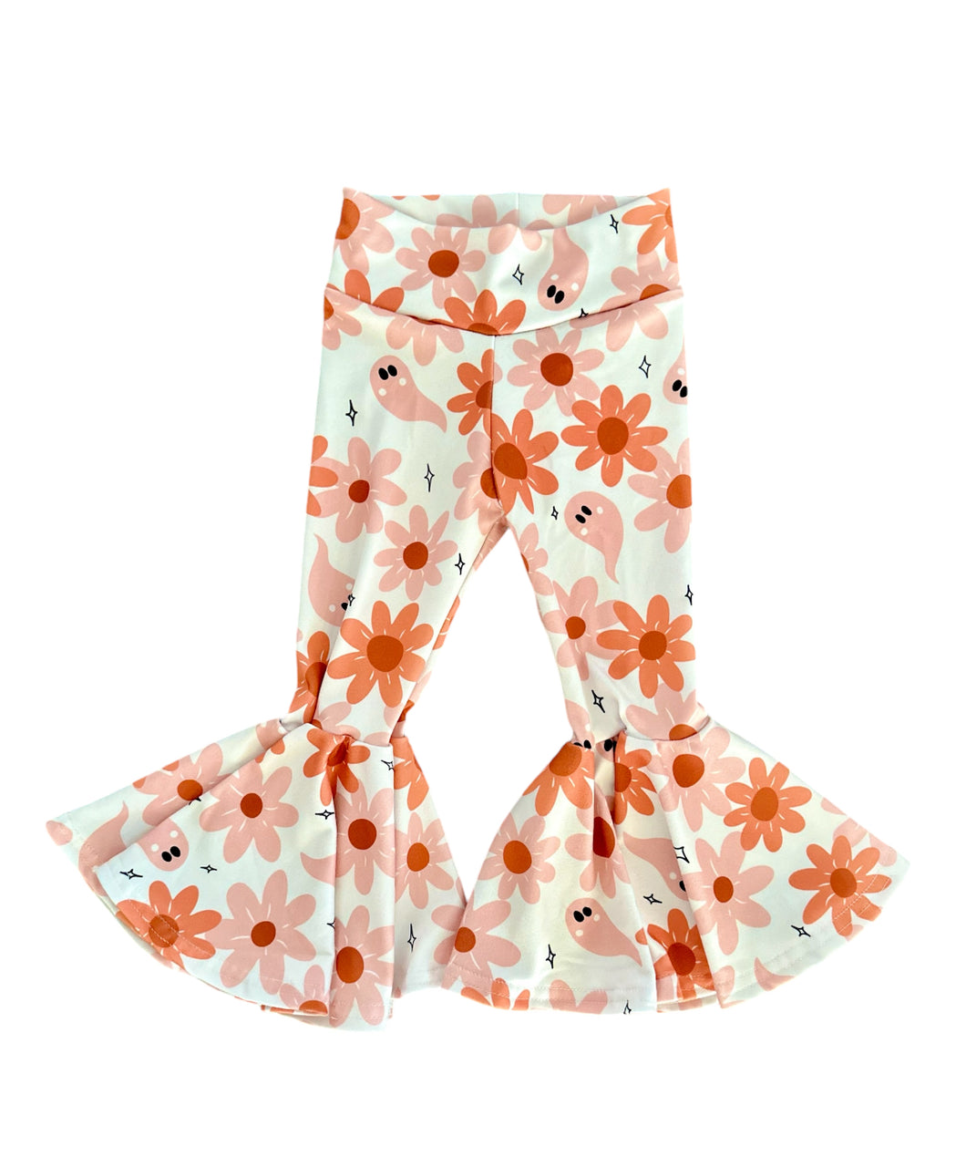 Boho Ghost Bell Bottoms