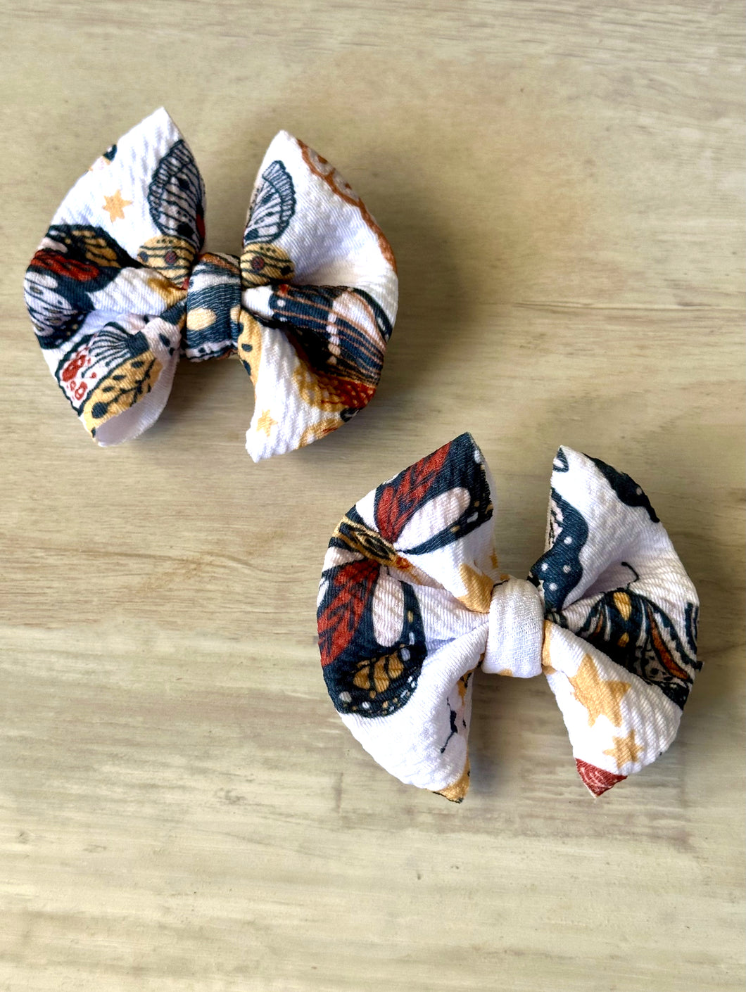 Navy Butterfly Piggie Set