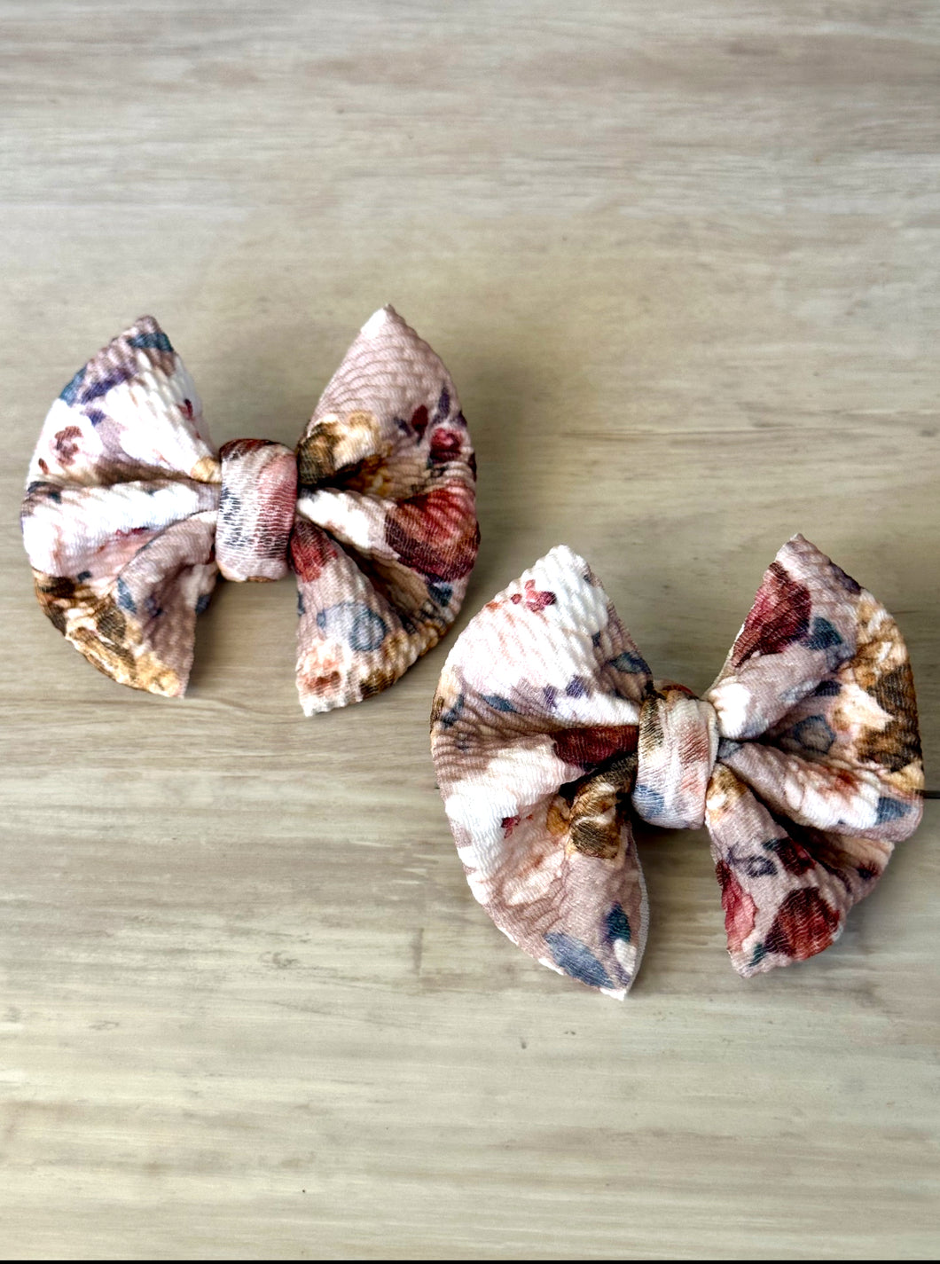 Mocha Floral Piggie Set