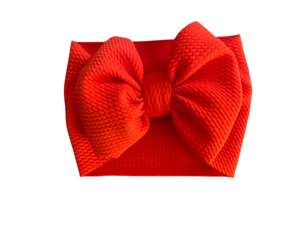 Orange Bow