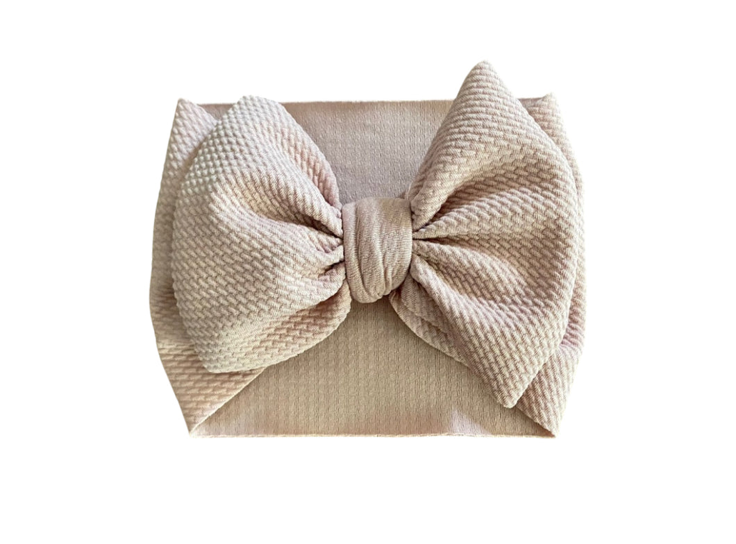 Dusty Rose Bow