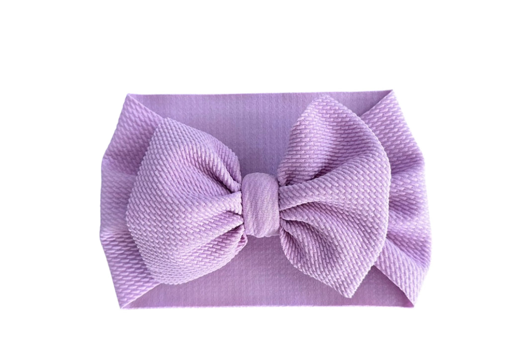 Soft Lavender Bow