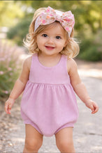 Load image into Gallery viewer, Lavender Urban Rib Summer Romper
